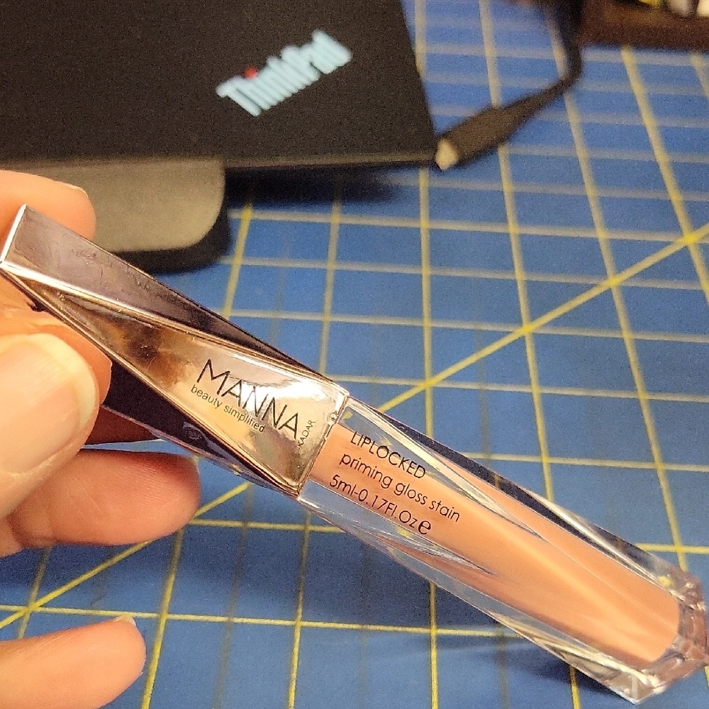 Manna Kadar Beauty's LipLocked Priming Gloss Stain Shae 5ml New